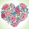 Diamond Dotz® Blossoming Heart Diamond Painting Kit